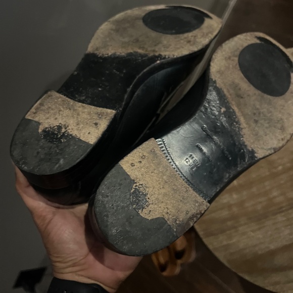 MEN'S ZEGNA LEATHER LOAFERS - Picture 4 of 4